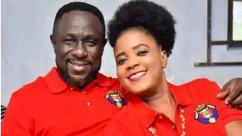 Lekan Olatunji and wife