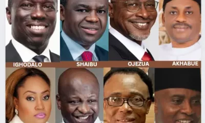 Edo state governorship candidates