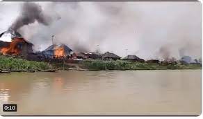 Delta village and army