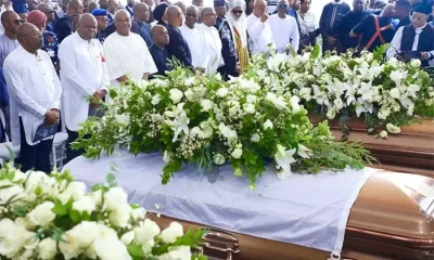 Dignitaries at Herbert Wigwe's burial