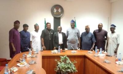 Benue Assembly PDP members and Abba Moro