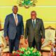 Kenyan President William Ruto and Ghana's Nana Addo, April 2024