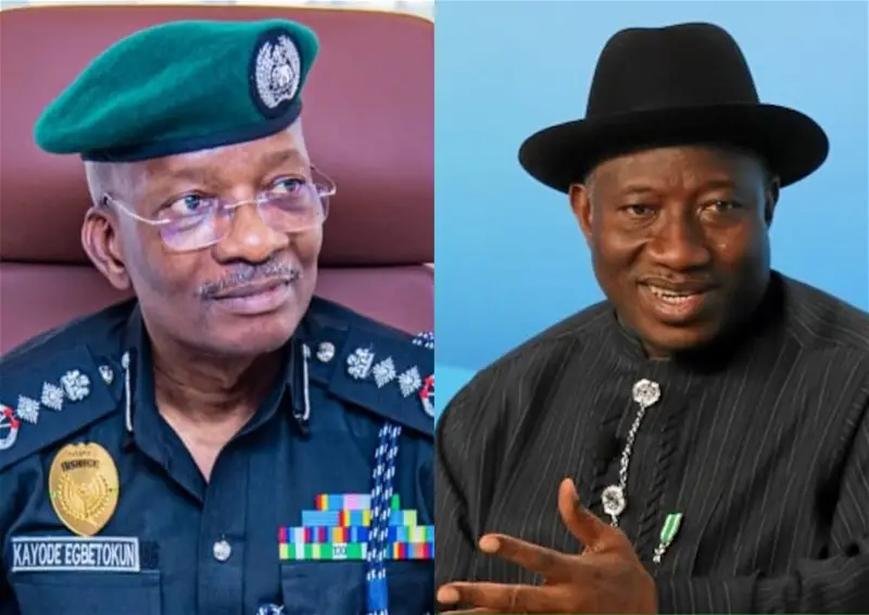 IGP Egbetokun and Jonathan