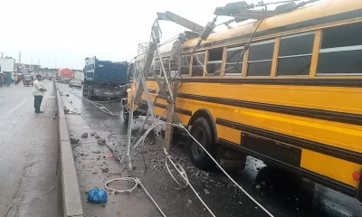 Rain and the destruction the wind created in Ondo