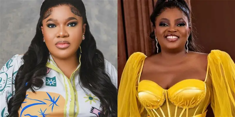 Toyin Abrahams and Funke Akindele