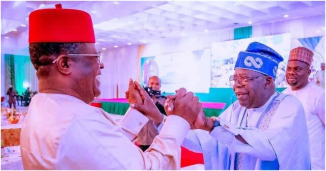 Dave Umahi and Tinubu