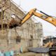 Building demolition in Lagos
