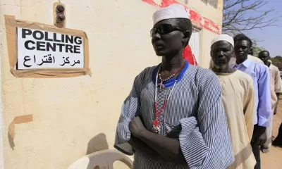 Election Polling center in Chad