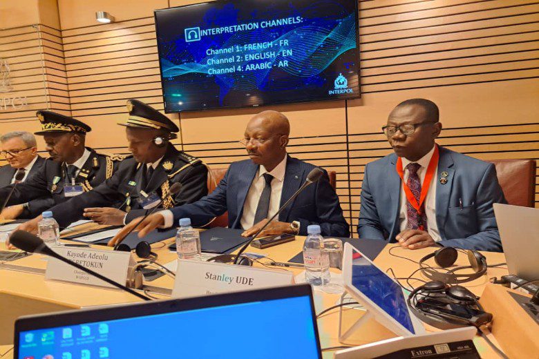 IGP Egbetokun at Interpol