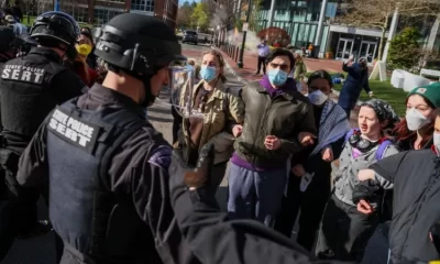 American police and protest