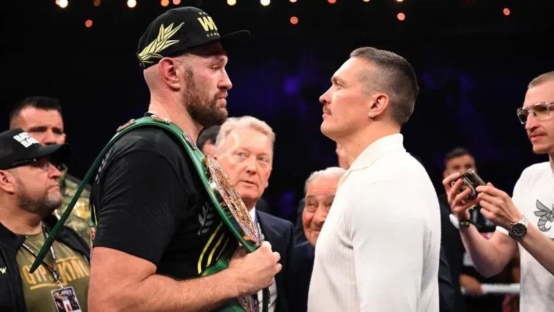 Fury and Usyk