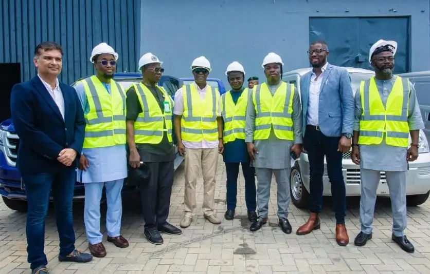 Wale Edun visits JET plant for CNG buses