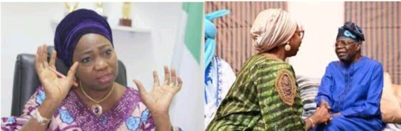 Abike Dabiri-Erewa and Tinubu