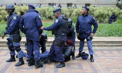 South African police