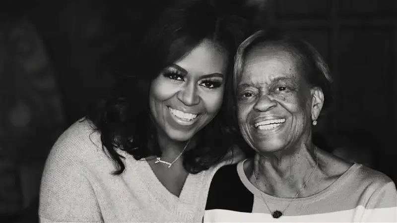 Michelle Obama and mother