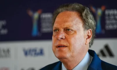 Colombian Football Federation president Ramon Jesurun