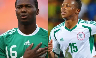 Ikechukwu and Kalu Uche - Super Eagles players