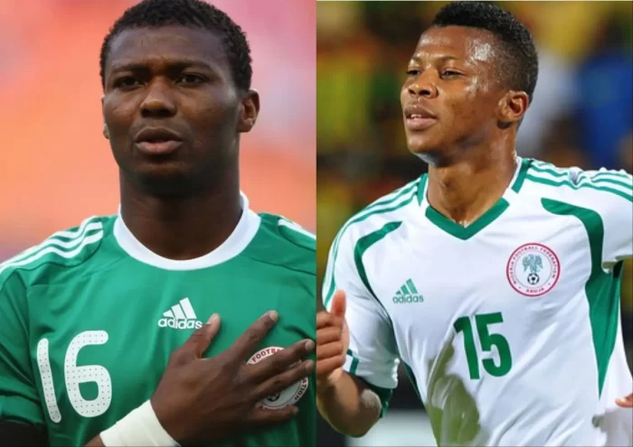 Ikechukwu and Kalu Uche - Super Eagles players