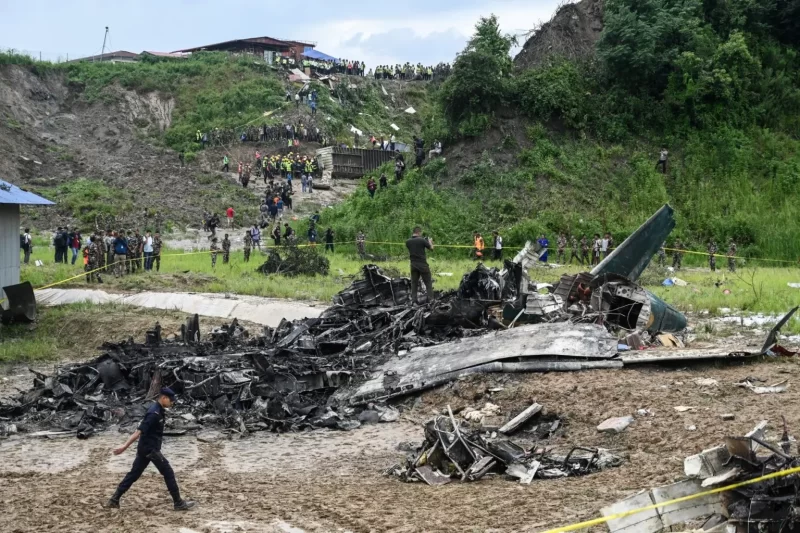 Plane crash in Nepal