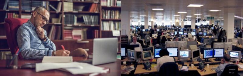 Academic and Newsroom - journalism and journalists