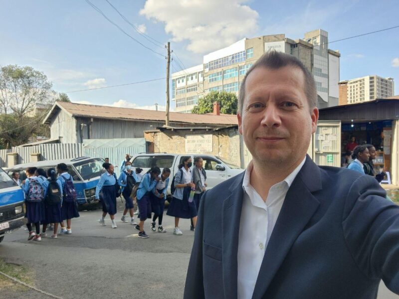 Alexander Evstigneev, Head of Russkiy Dom in Addis Ababa, Ethiopia