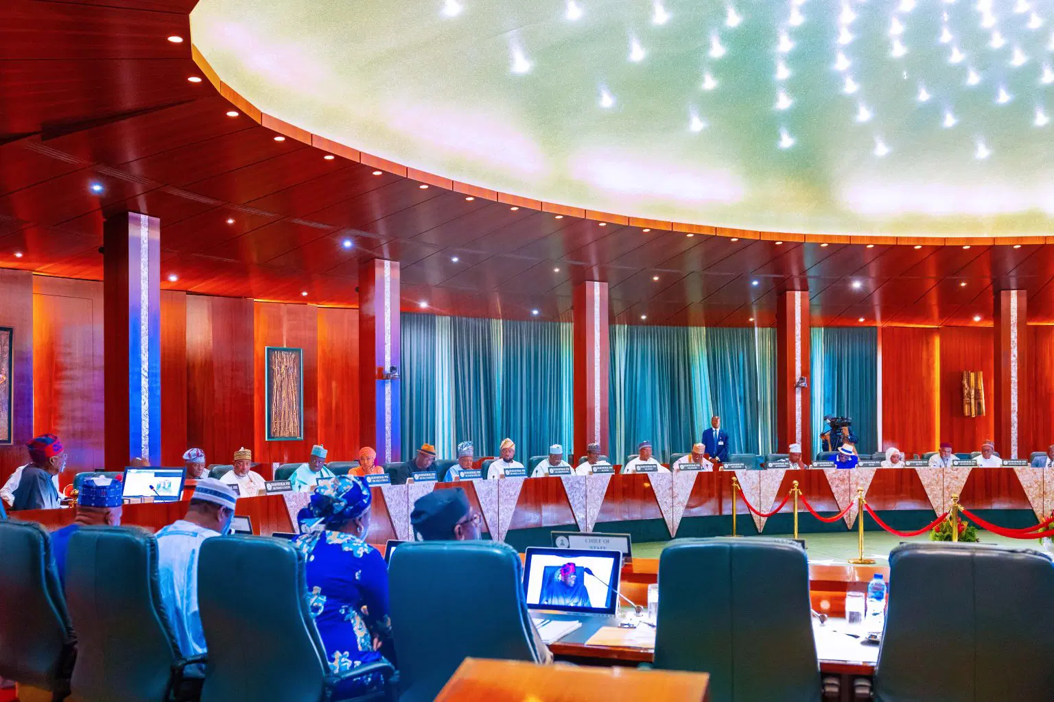 Council of State meeting in Aso Rock - NEC meeting