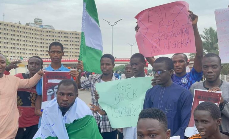 #EndBadGovernance protest in Abuja