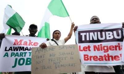 Kano protest for #EndBadGovernance in Nigeria