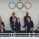 President Thomas Bach and Emmanuel Macron on Olypic game 2024
