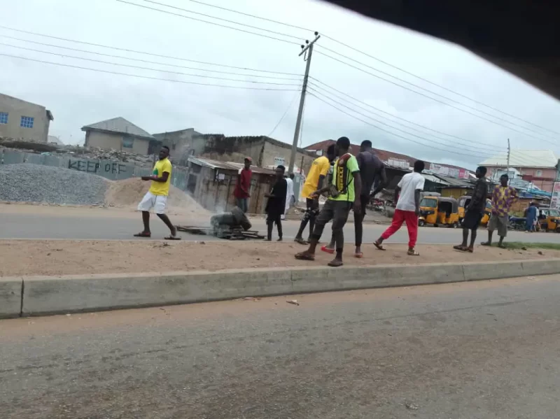 Protest and protesters clash with police in Abuja