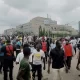 Protest and protesters in Abuja clash with Police