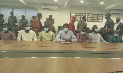 Some rescued students