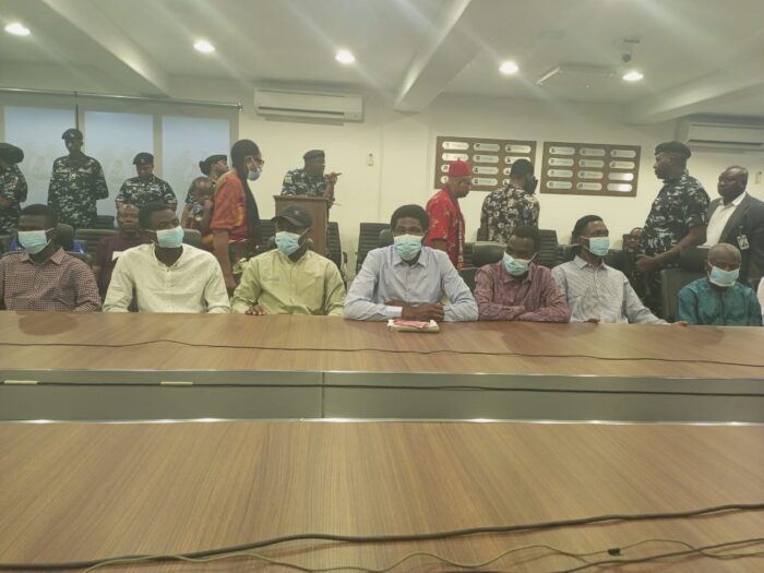 Some rescued students