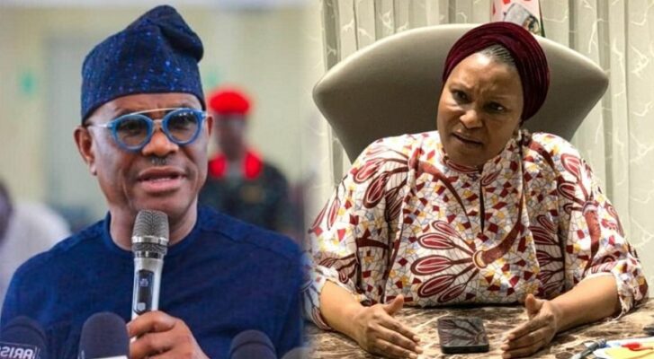 Wike and Ireti Kingibe