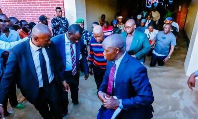 Shettima during Maiduguri flood