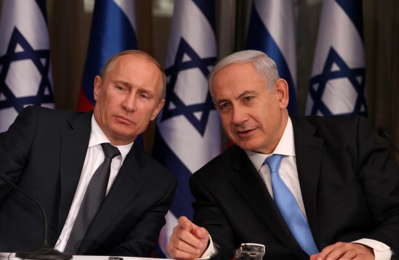 Russia's Putin and Israel's Netanyahu