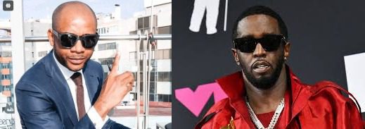 Baltasar Ebang and P-Diddy