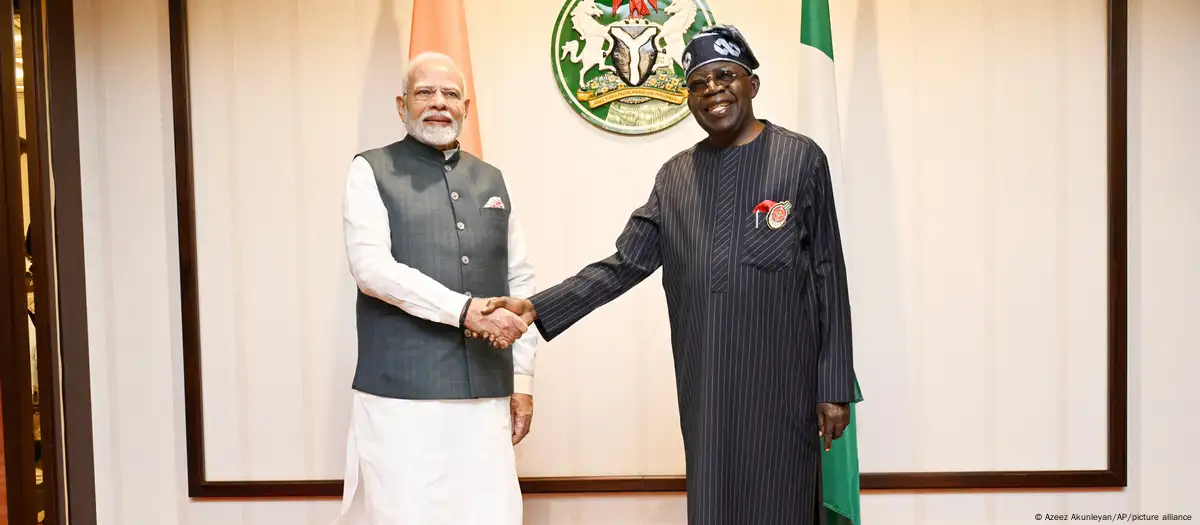 Narendra Modi and Tinubu