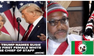 Trump, Nnamdi Kanu and Tinubu
