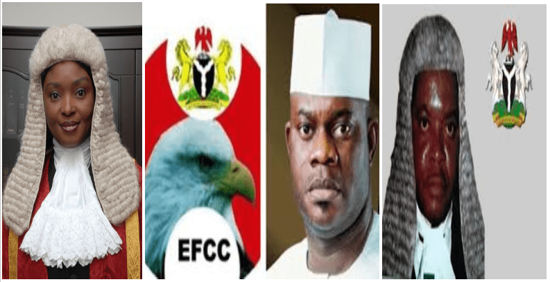 Yahaya Bello and EFCC