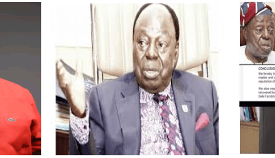 Dele Farotimi and Afe Babalola