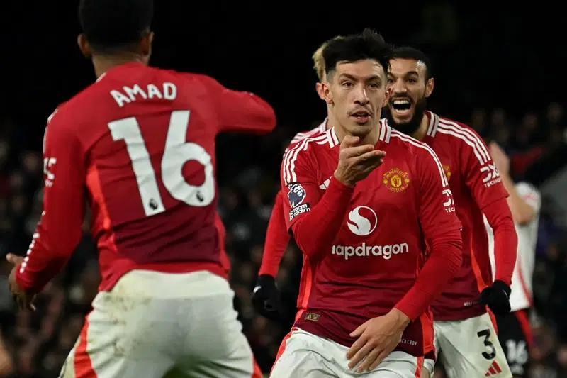 Lisandro Martinez of Man United
