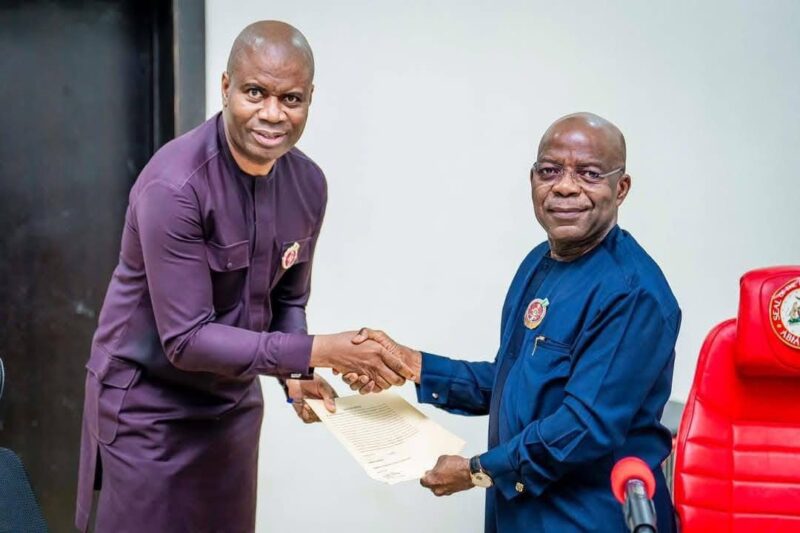 Alex Otti and Benson Ojeikere