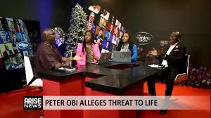 Peter Obi, Felix Morka and Arise TV