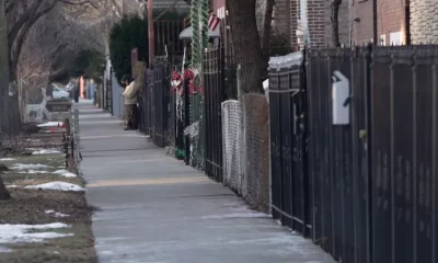 Trump immigration policy - Empty Chicago street