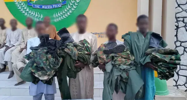 Boko Haram in Army uniform
