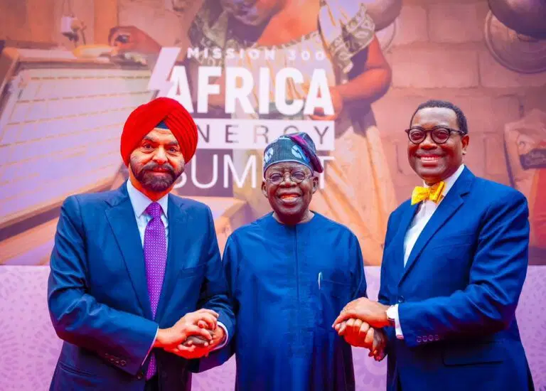 Tinubu, Akinwunmi of AfDB