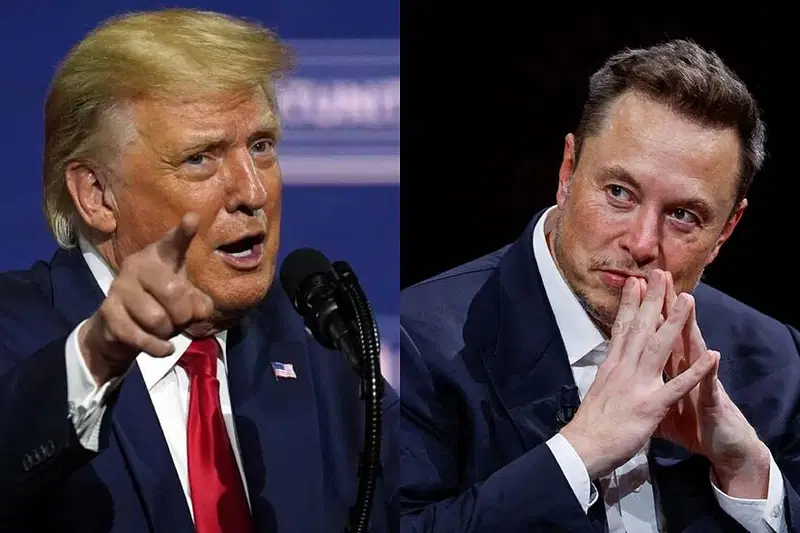 Trump and Elon Musk