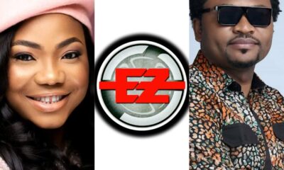 Mercy Chinwo and her producer on Eezee Concepts