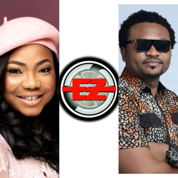 Mercy Chinwo and her producer on Eezee Concepts